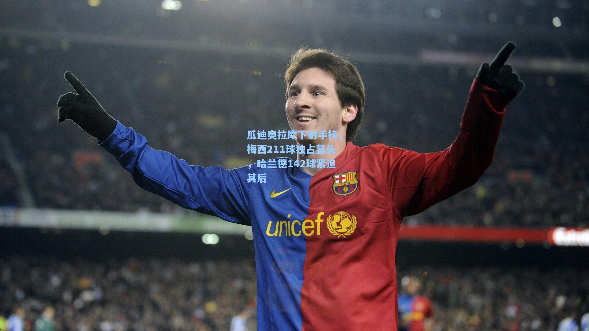 瓜迪奥拉麾下射手榜，梅西211球独占鳌头，哈兰德142球紧追其后